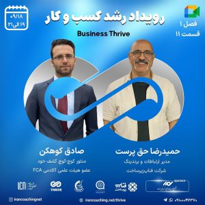 جلسه تسهیلگری(کوچینگ) زنده با موضوع سازمانی - صادق کوهکن - T0111