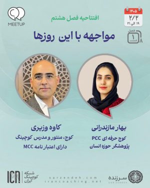 مواجه با این روزها، کاوه وزیری